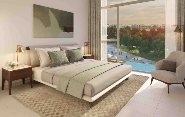 A Bedroom in Green Square Apartment Emaar