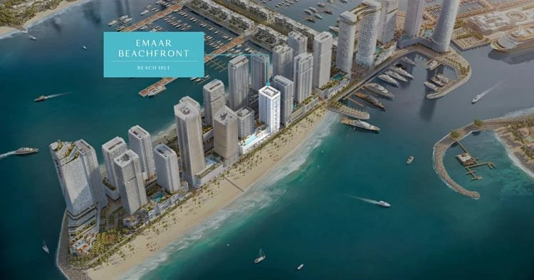 A Panoramic View of Beach Isle Emaar