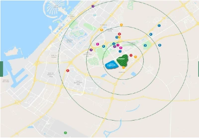 The Map of Portofino DAMAC